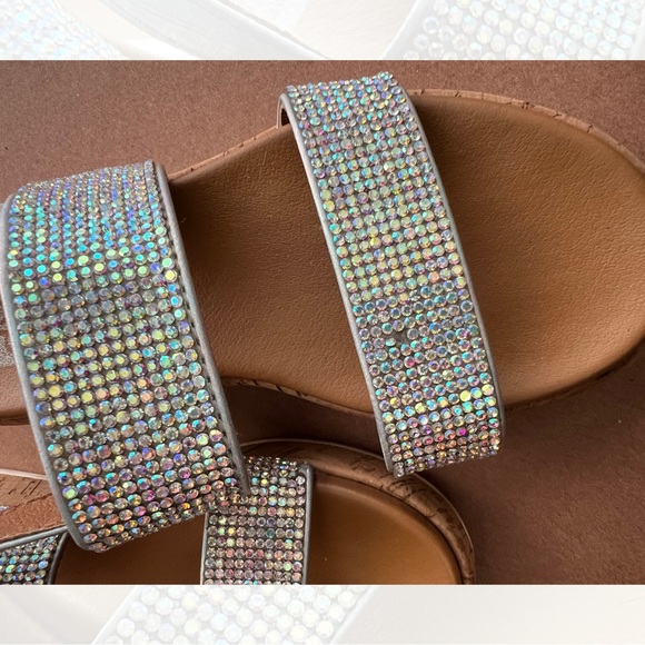 DV by Dolce Vita Kids Sandals with Silver and Tan - Picture 3 of 5